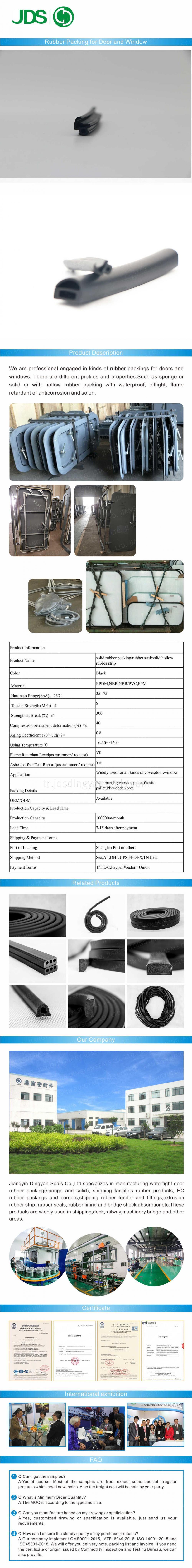 Solid Hollow Rubber Seal Xiangqingye Xiao